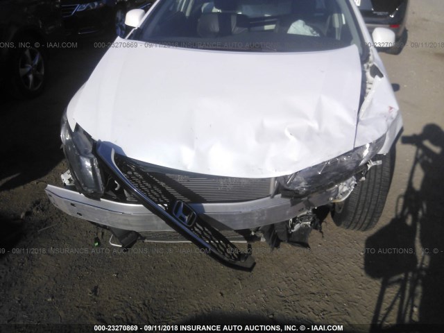 19XFB2F97DE028851 - 2013 HONDA CIVIC EXL 白色 照片 6