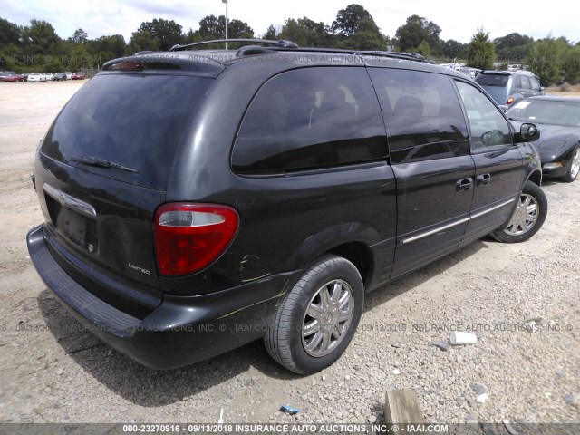 2C8GP64L83R355542 - 2003 CHRYSLER TOWN & COUNTRY LIMITED BLACK photo 4