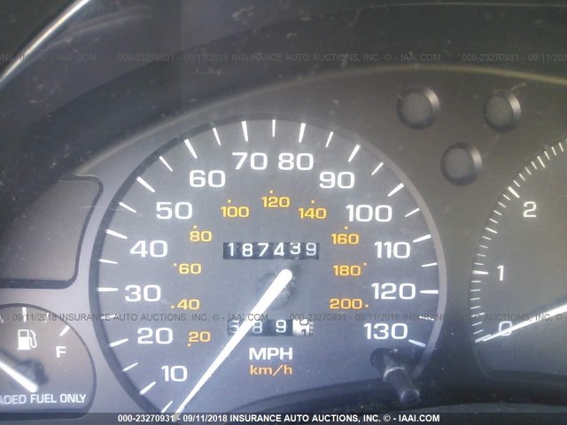 1G8ZG1271VZ290474 - 1997 SATURN SC2 BLUE photo 7