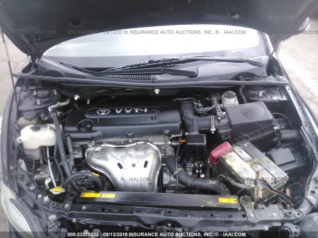 JTKDE177870167852 - 2007 TOYOTA SCION TC BLACK photo 10