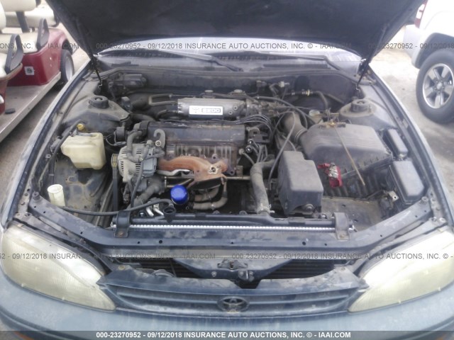 4T1BG12K3TU941203 - 1996 TOYOTA CAMRY DX/LE/XLE მწვანე ფოტო 10