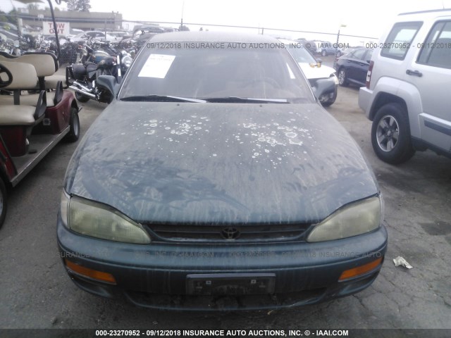 4T1BG12K3TU941203 - 1996 TOYOTA CAMRY DX/LE/XLE მწვანე ფოტო 6
