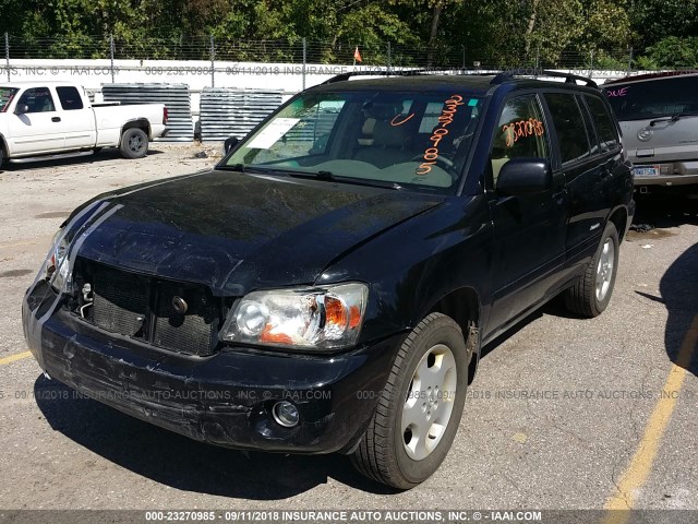 JTEEP21A070221043 - 2007 TOYOTA HIGHLANDER SPORT/LIMITED BLACK photo 2