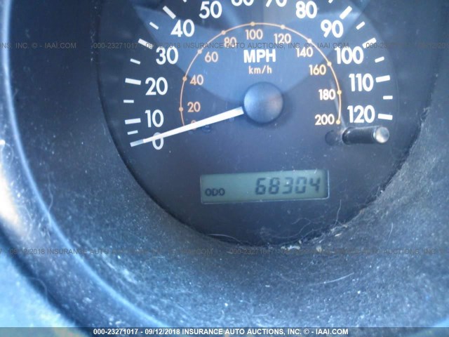 KL1TD62685B396915 - 2005 CHEVROLET AVEO LS SILVER photo 7