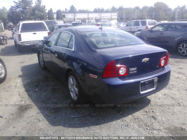 1G1ZG57B194168056 - 2009 CHEVROLET MALIBU LS Mavi foto 3