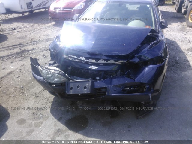 1G1ZG57B194168056 - 2009 CHEVROLET MALIBU LS Mavi foto 6