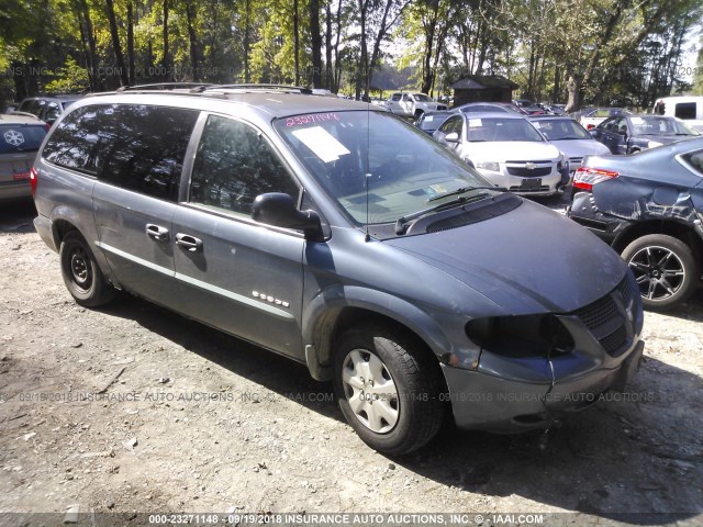 2B4GP44G41R184436 - 2001 DODGE GRAND CARAVAN SPORT ნაცრისფერი ფოტო 1