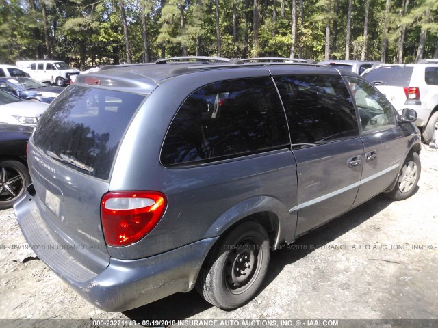 2B4GP44G41R184436 - 2001 DODGE GRAND CARAVAN SPORT ნაცრისფერი ფოტო 4