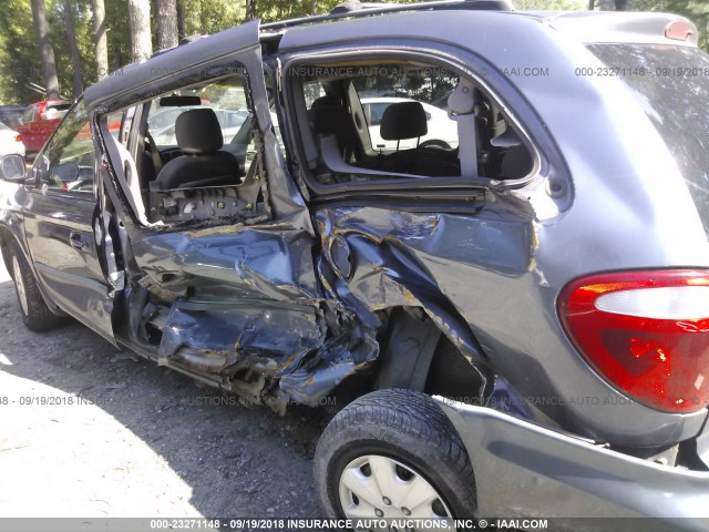 2B4GP44G41R184436 - 2001 DODGE GRAND CARAVAN SPORT ნაცრისფერი ფოტო 6