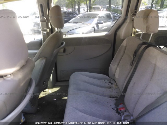 2B4GP44G41R184436 - 2001 DODGE GRAND CARAVAN SPORT ნაცრისფერი ფოტო 8