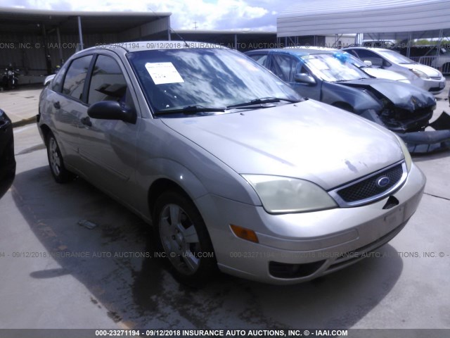 1FAFP34N37W107568 - 2007 FORD FOCUS ZX4/S/SE/SES თაფლისფერი ფოტო 1