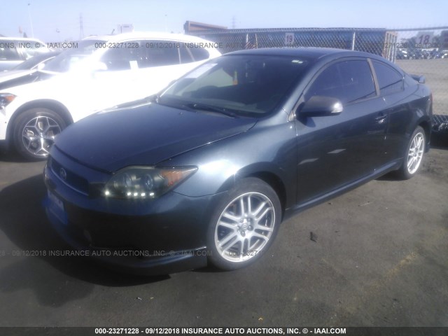 JTKDE177970213401 - 2007 TOYOTA SCION TC 灰色 照片 2