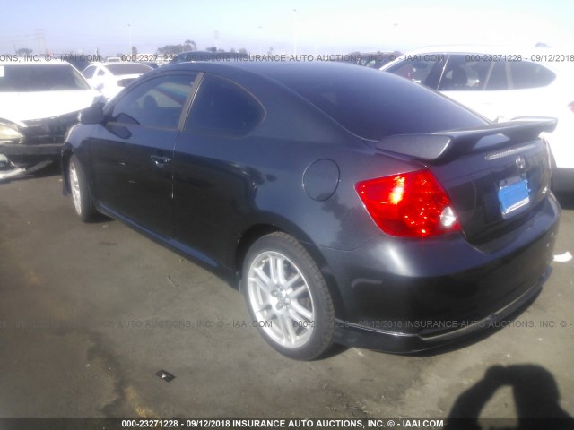 JTKDE177970213401 - 2007 TOYOTA SCION TC 灰色 照片 3