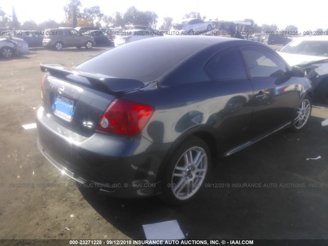 JTKDE177970213401 - 2007 TOYOTA SCION TC 灰色 照片 4