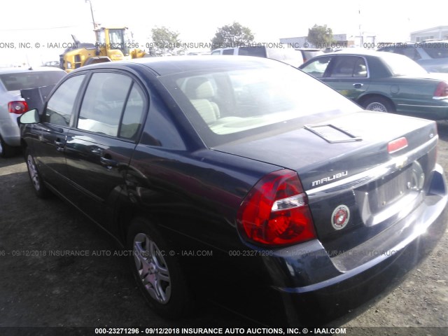 1G1ZS58F27F104058 - 2007 CHEVROLET MALIBU LS 蓝色 照片 3