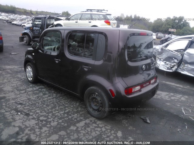 JN8AZ2KR7AT152086 - 2010 NISSAN CUBE S/SL/KROM PURPLE photo 3