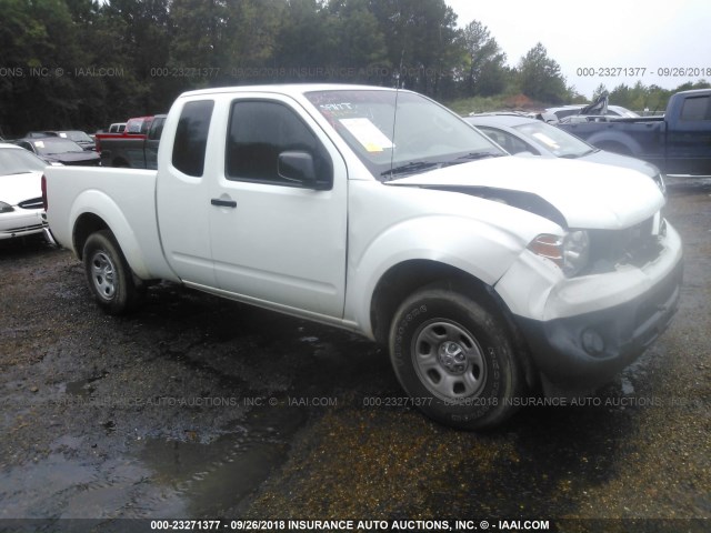 1N6BD0CT2CN701159 - 2012 NISSAN FRONTIER S/SV WHITE photo 1