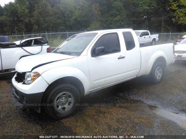 1N6BD0CT2CN701159 - 2012 NISSAN FRONTIER S/SV WHITE photo 2