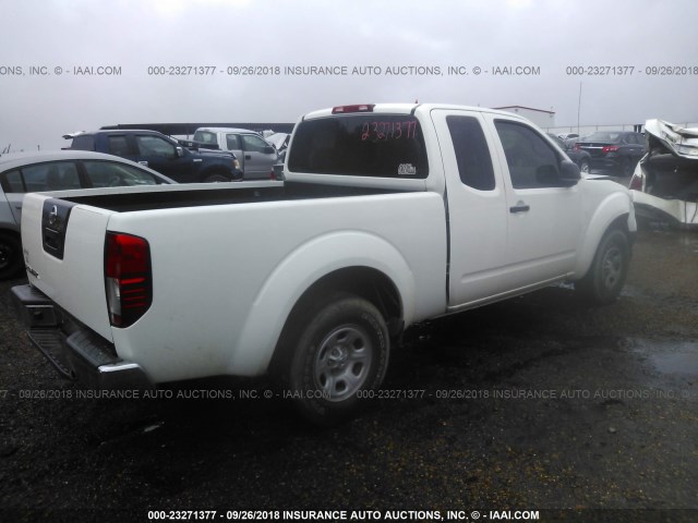 1N6BD0CT2CN701159 - 2012 NISSAN FRONTIER S/SV WHITE photo 4