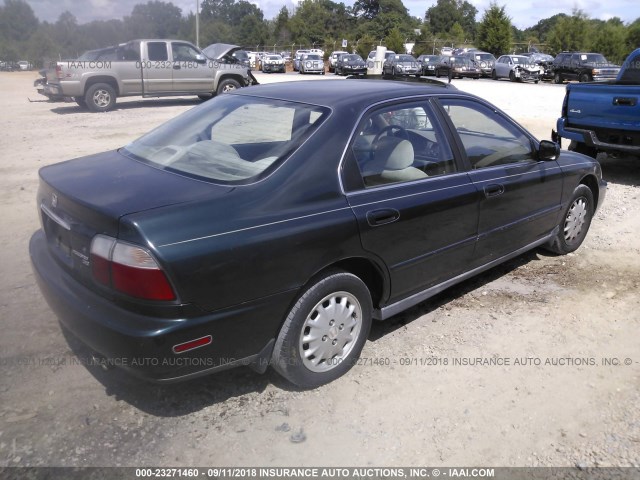 1HGCD5650TA192232 - 1996 HONDA ACCORD EX/EX-R GREEN photo 4