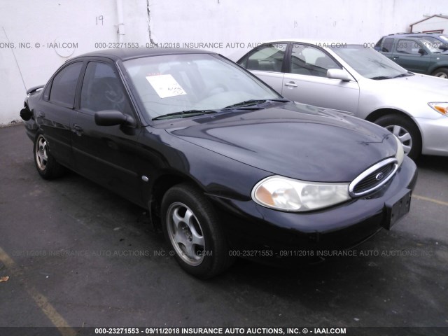 1FALP6534WK126797 - 1998 FORD CONTOUR GL/SPORT/LX BLACK photo 1