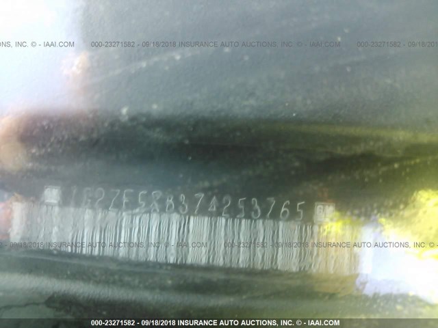 1G2ZF58B374253765 - 2007 PONTIAC G6 VALUE LEADER/BASE BLACK photo 9