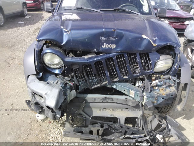 1J4GL48K53W553466 - 2003 JEEP LIBERTY SPORT/FREEDOM BLUE photo 10