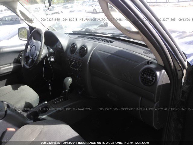 1J4GL48K53W553466 - 2003 JEEP LIBERTY SPORT/FREEDOM ლურჯი ფოტო 5