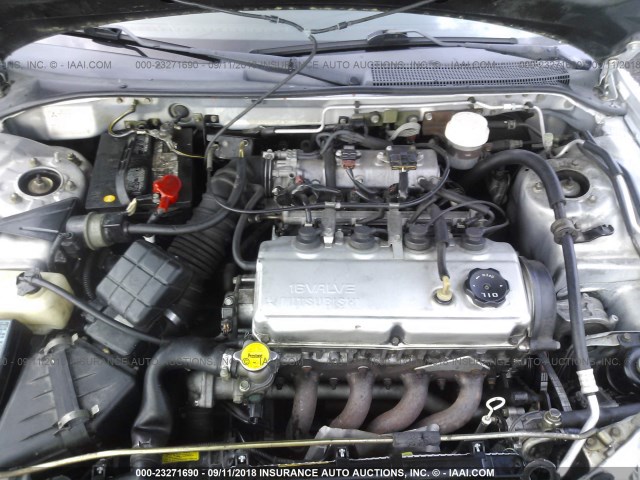 4A3AX35G7XE140242 - 1999 MITSUBISHI ECLIPSE SPYDER GS 银色 照片 10