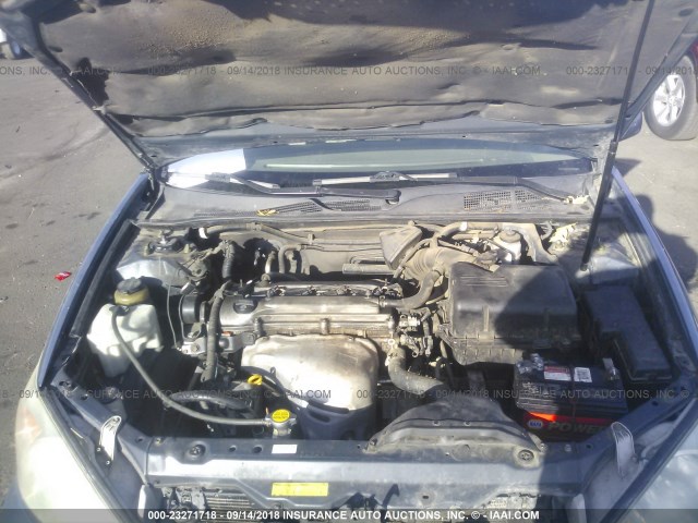 4T1BE32K74U900902 - 2004 TOYOTA CAMRY LE/XLE/SE Көк фото 10