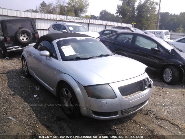 TRUUT28N311006736 - 2001 AUDI TT QUATTRO SILVER photo 1