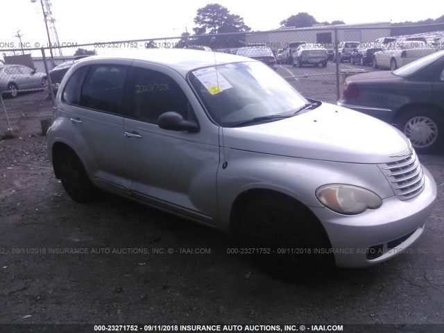 3A4FY58B76T204502 - 2006 CHRYSLER PT CRUISER TOURING SILVER photo 1