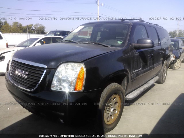 1GKFK16377J148781 - 2007 GMC YUKON XL K1500 BLACK photo 2