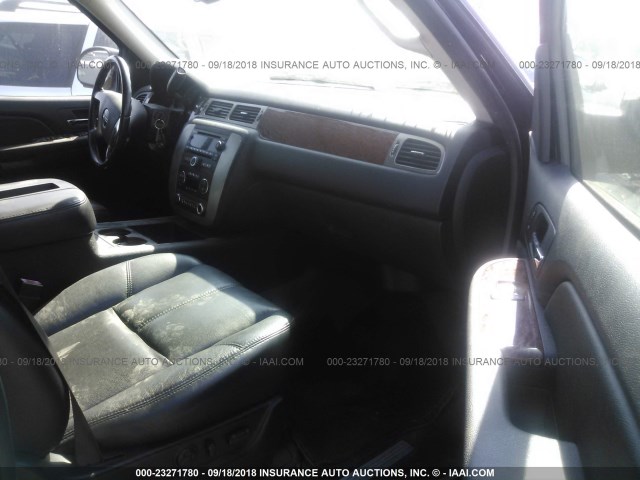 1GKFK16377J148781 - 2007 GMC YUKON XL K1500 BLACK photo 5