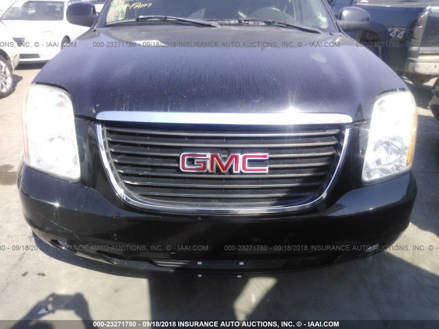 1GKFK16377J148781 - 2007 GMC YUKON XL K1500 BLACK photo 6