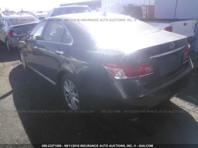 JTHBK1EG6B2455665 - 2011 LEXUS ES 350 GRAY photo 3