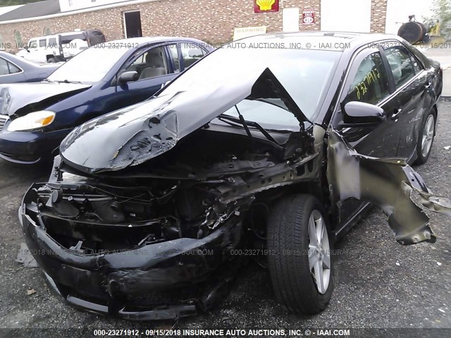 4T1BF1FK7CU110431 - 2012 TOYOTA CAMRY SE/LE/XLE BLACK photo 2