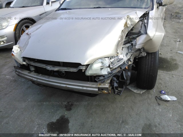 1HGCG1659YA073621 - 2000 HONDA ACCORD EX TAN photo 6