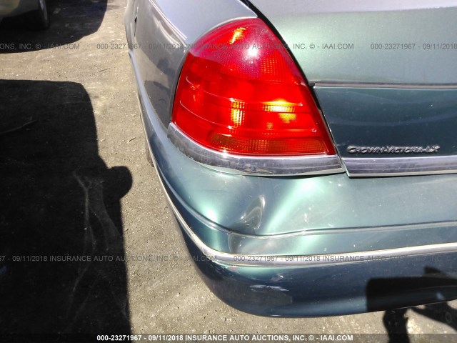 2FAFP74W4YX126765 - 2000 FORD CROWN VICTORIA LX GREEN photo 6