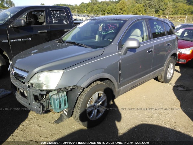 3GSCL33P58S628465 - 2008 SATURN VUE XE GRAY photo 2