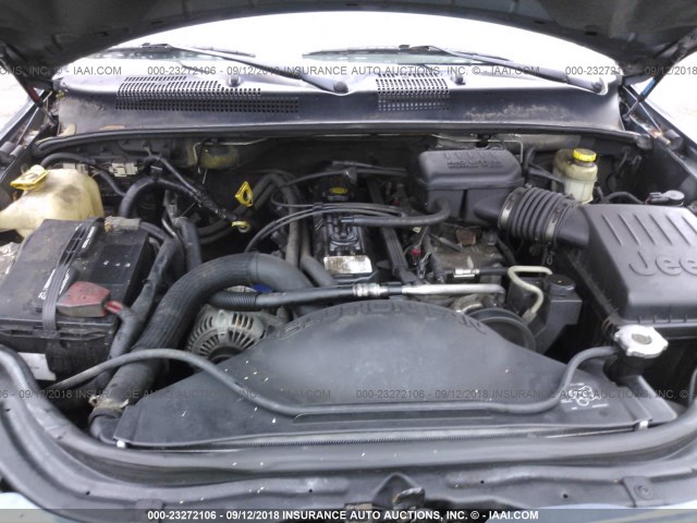 1J4GW48S64C291466 - 2004 JEEP GRAND CHEROKEE LAREDO/COLUMBIA/FREEDOM 青绿色 照片 10