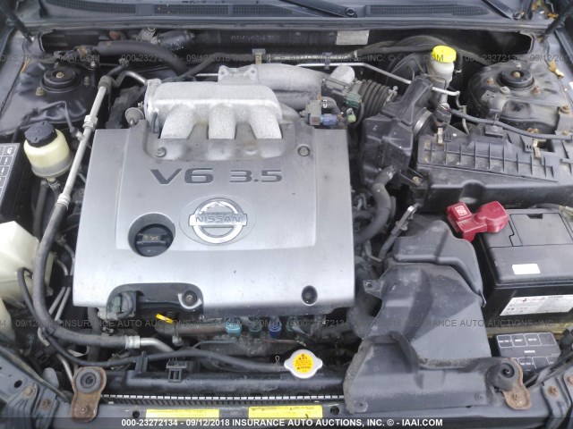 JN1DA31A43T417991 - 2003 NISSAN MAXIMA GLE/SE BLUE photo 10