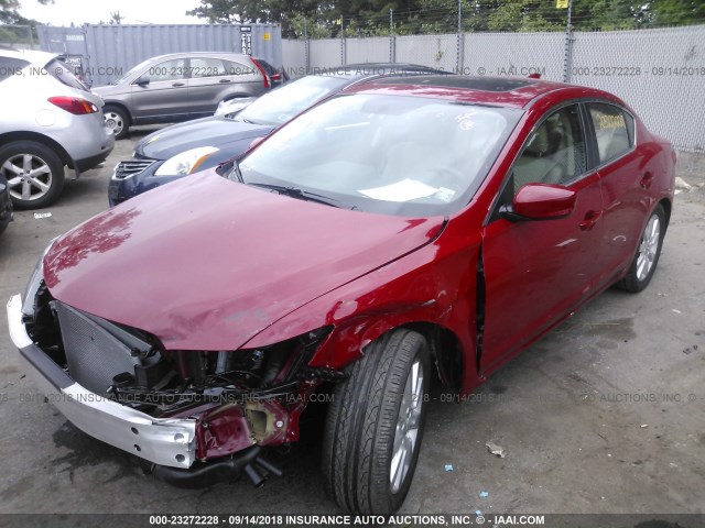 19UDE2F35HA015097 - 2017 ACURA ILX WATCH PLUS RED photo 2