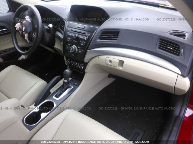 19UDE2F35HA015097 - 2017 ACURA ILX WATCH PLUS RED photo 5