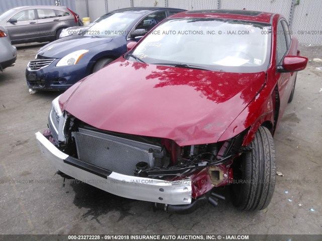 19UDE2F35HA015097 - 2017 ACURA ILX WATCH PLUS RED photo 6