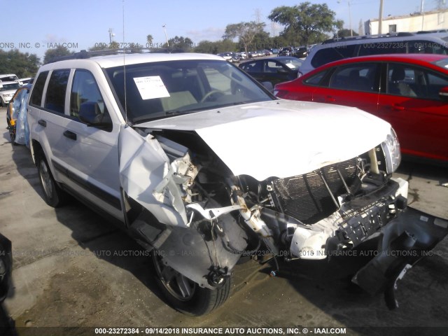 1J4GS48K85C682549 - 2005 JEEP GRAND CHEROKEE LAREDO/COLUMBIA/FREEDOM 白色 照片 1