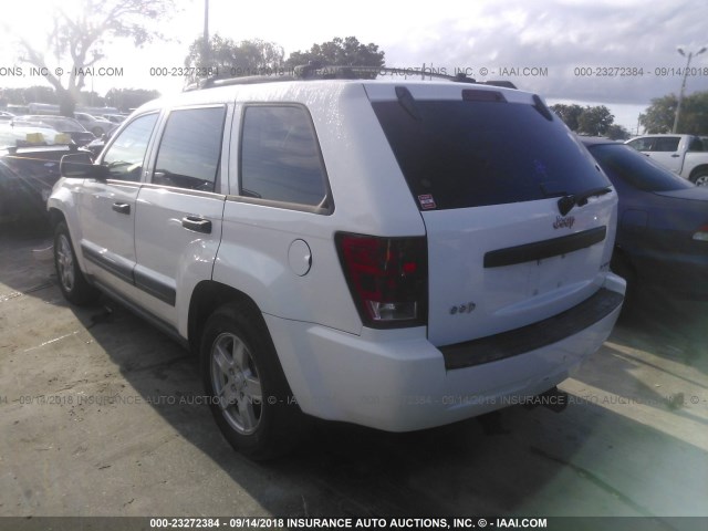 1J4GS48K85C682549 - 2005 JEEP GRAND CHEROKEE LAREDO/COLUMBIA/FREEDOM 白色 照片 3