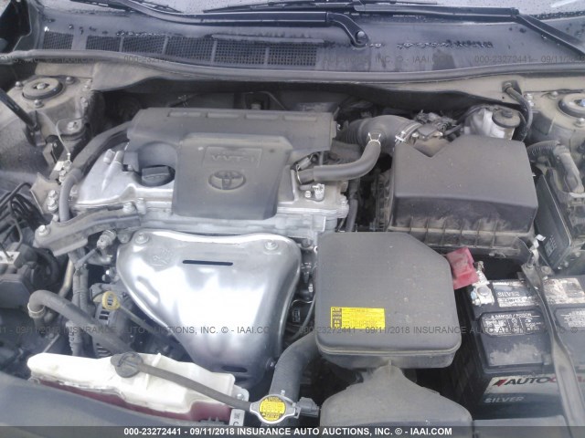 4T1BF1FK6EU312258 - 2014 TOYOTA CAMRY L/SE/LE/XLE 黑色 照片 10