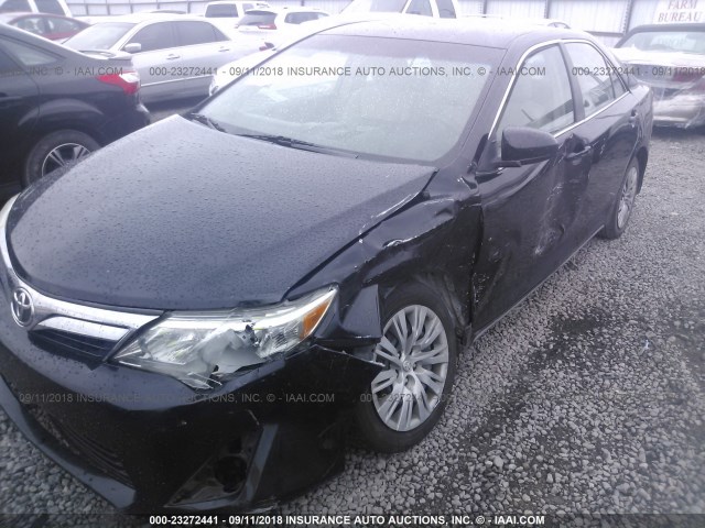 4T1BF1FK6EU312258 - 2014 TOYOTA CAMRY L/SE/LE/XLE 黑色 照片 2