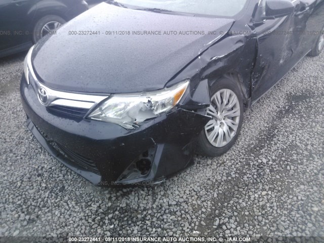 4T1BF1FK6EU312258 - 2014 TOYOTA CAMRY L/SE/LE/XLE 黑色 照片 6
